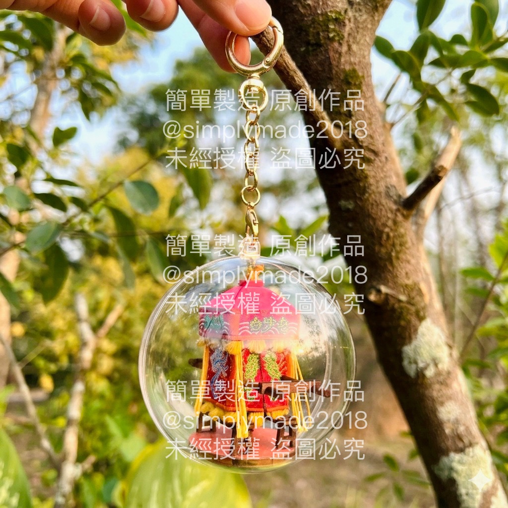 【新品優惠倒數中】白沙屯媽祖神轎模型|指尖版(SC-00):圖片 2