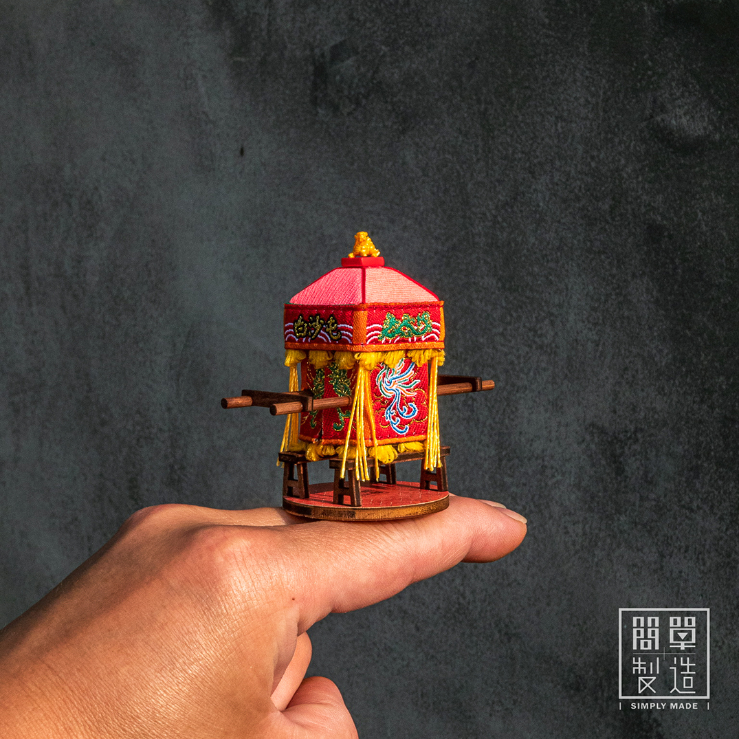 【新品優惠倒數中】白沙屯媽祖神轎模型|指尖版(SC-00):圖片 5